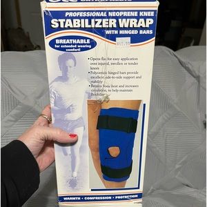 NIB PROFESSIONAL NEOPRENE KNEE STABILIZER WRAP XL